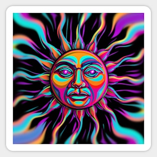 SUN FACE Sticker